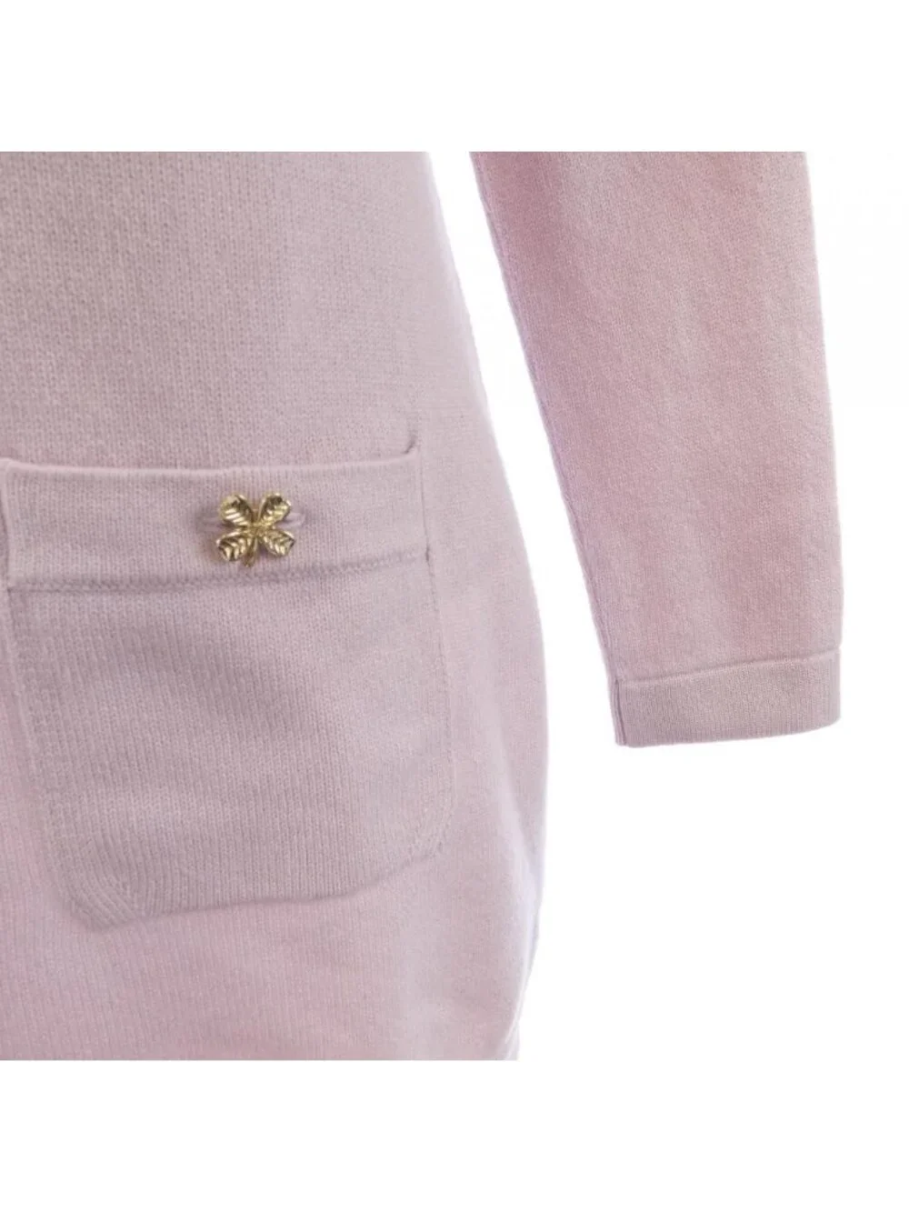 Chanel Long Cardigan Pink